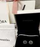 Продаю браслет  , серьги Pandora в упаковке, идеальное состояние