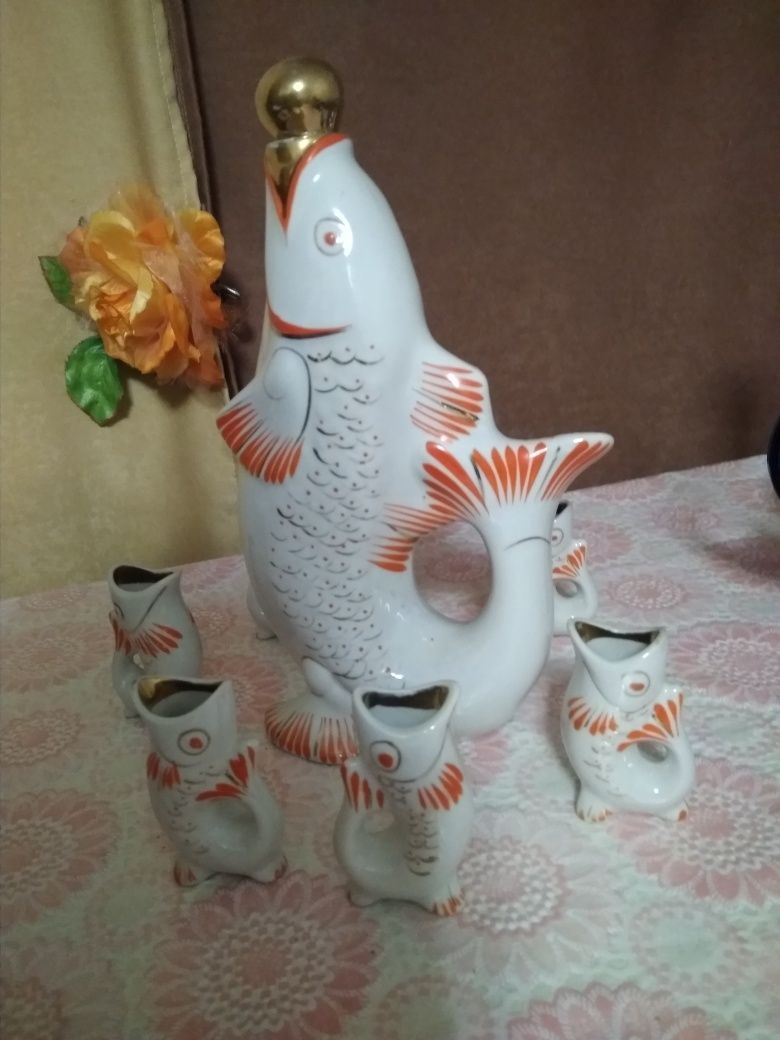 Продам сервиз Рыбки