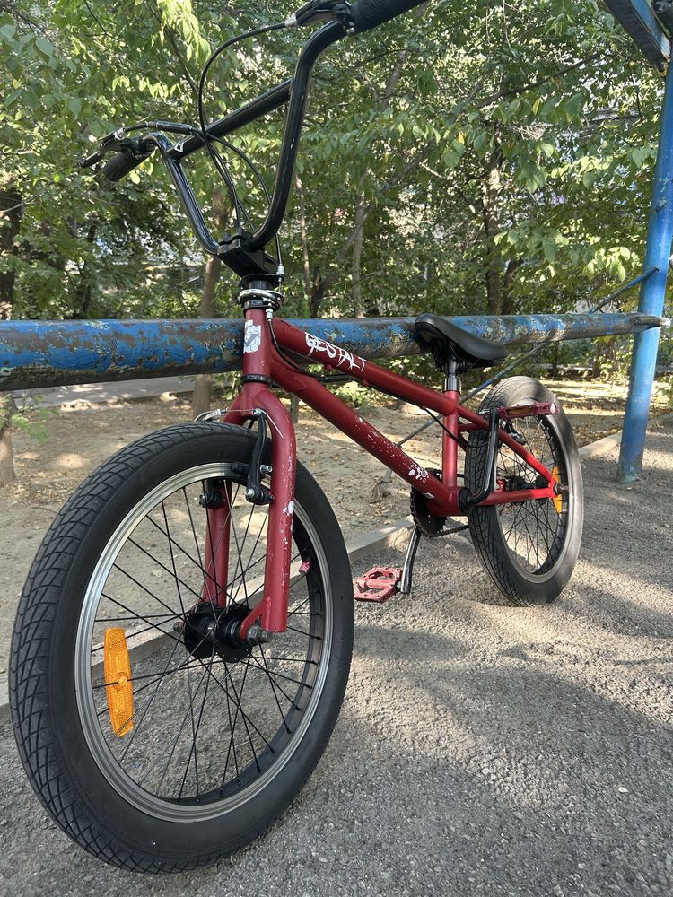 BMX темно бордовый «Gestalt»