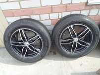 Шины Bridgestone Ecopia новые с дисками К7 на 16 дюймов.