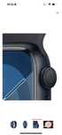 Смарт-часы Apple Watch Series 9 GPS M/L 45 мм синий-черный
