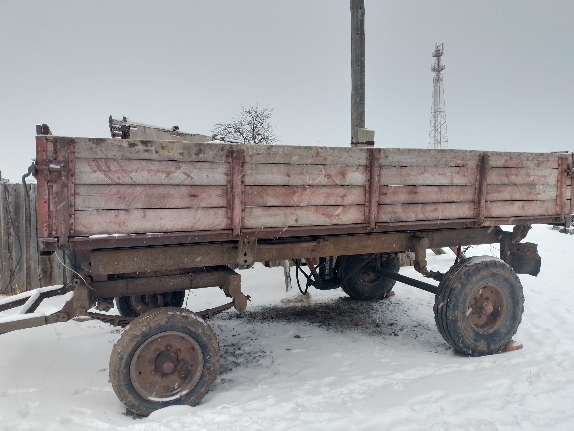 Трактор продажа с тележкой