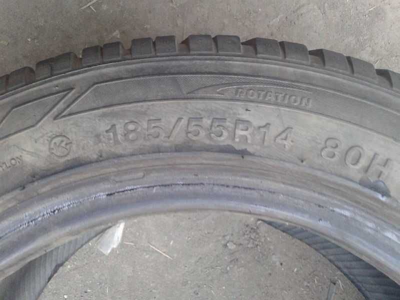 ОДНА шина 185/55 R14 - "Ventus K102" (Корея), летняя.
