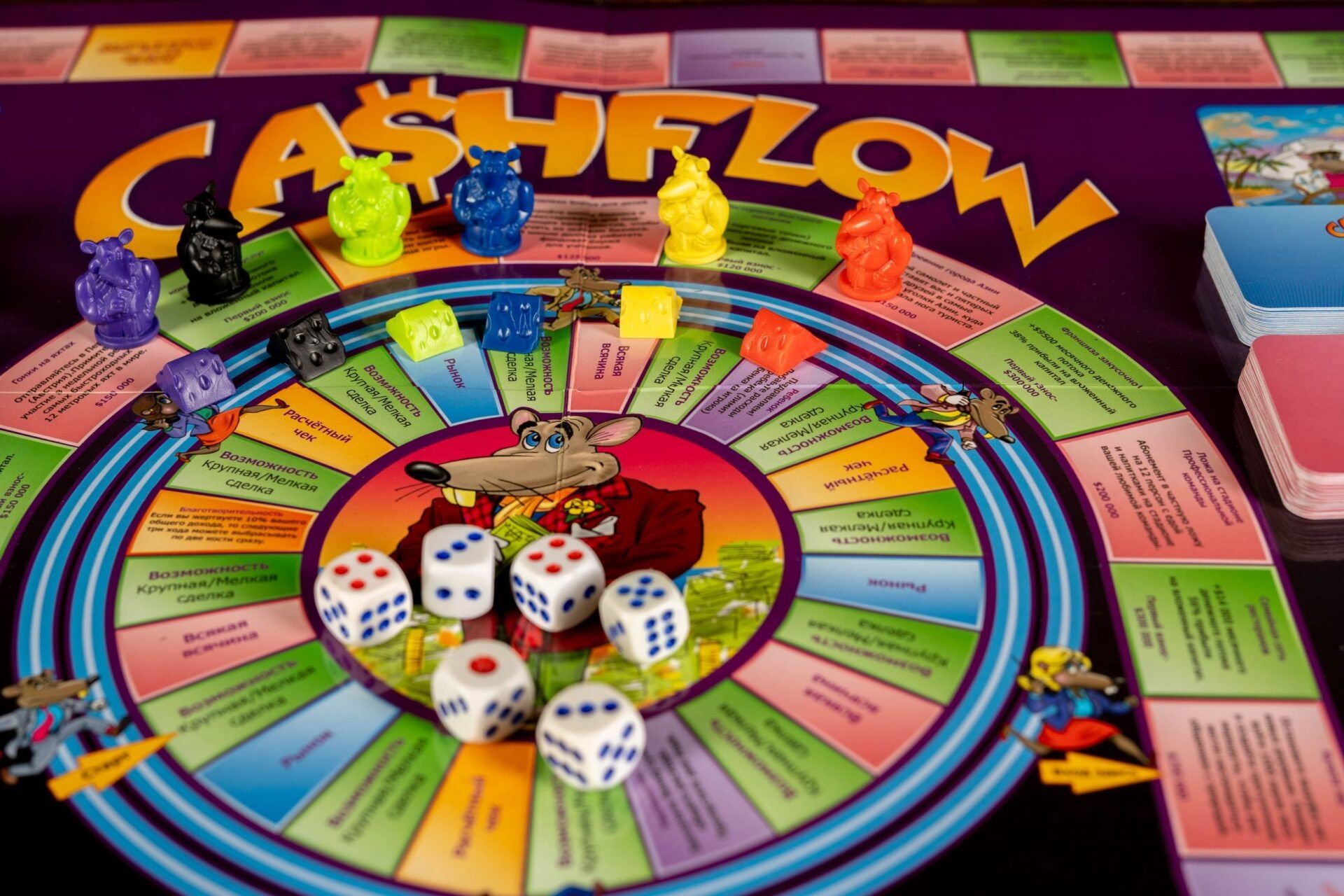 Провожу транформационную игру CashFlow