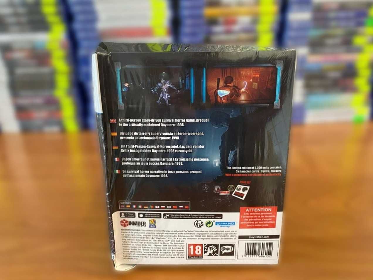 Новый Daymare: 1994 Sandcastle Limited Edition PS5/ Лимитированное Изд