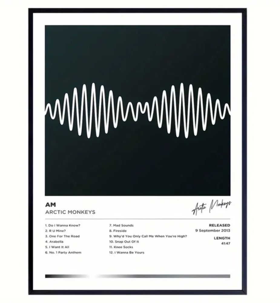 arctic monkeys плокат