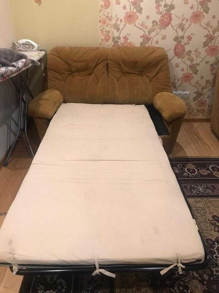 Белорусская мягкая мебель. Кресло+2 раскладывающихся дивана.