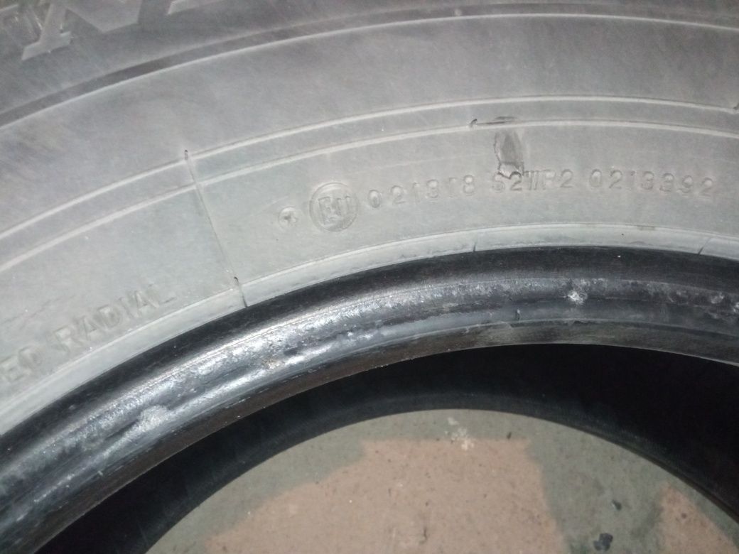 Шины 265/65/17 б/у лето Dunlop
