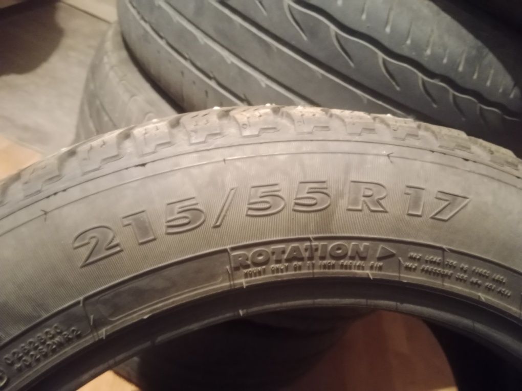 Шины летние 215/55/17