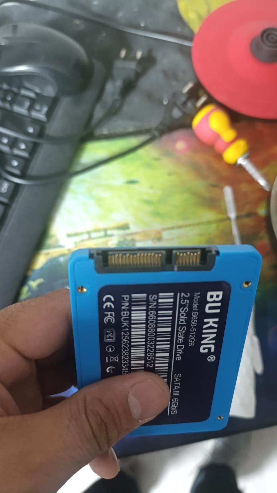 Ssd 512 
Sata III Gb/S
Model: B650-512GB