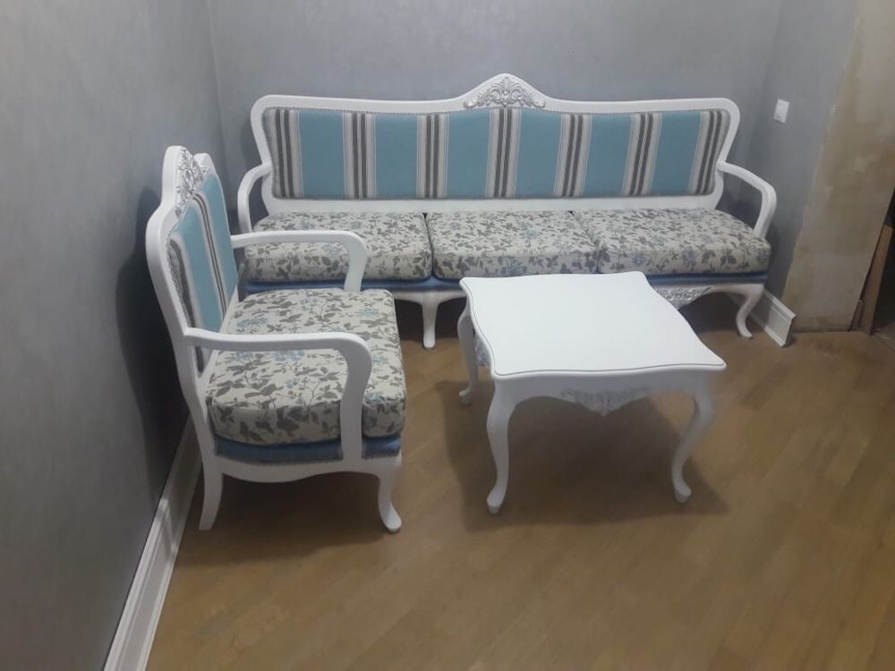 Изделия из дерева (лестницы, двери, кровати, столы, стулья)