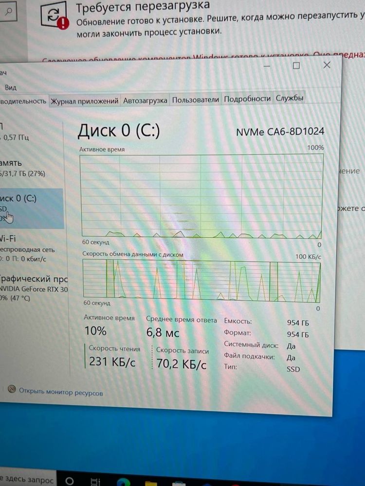 Razer 17-12 Ram 32 Gb SSD 1 Tb Rtx 3060