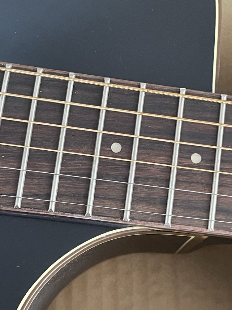ARIA-101CE MTBK Matte black электро-акустическая гитара