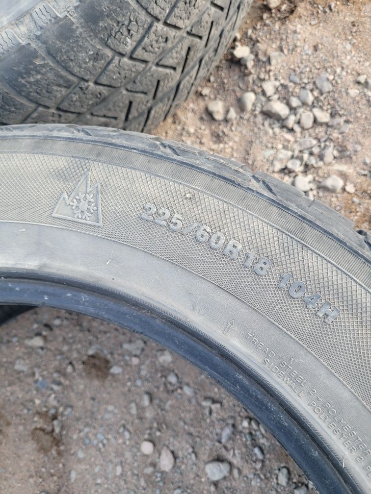 Продаётсяб/у шины. 225/60R18 104H- 2шт  225/55R18 98H-2 шт