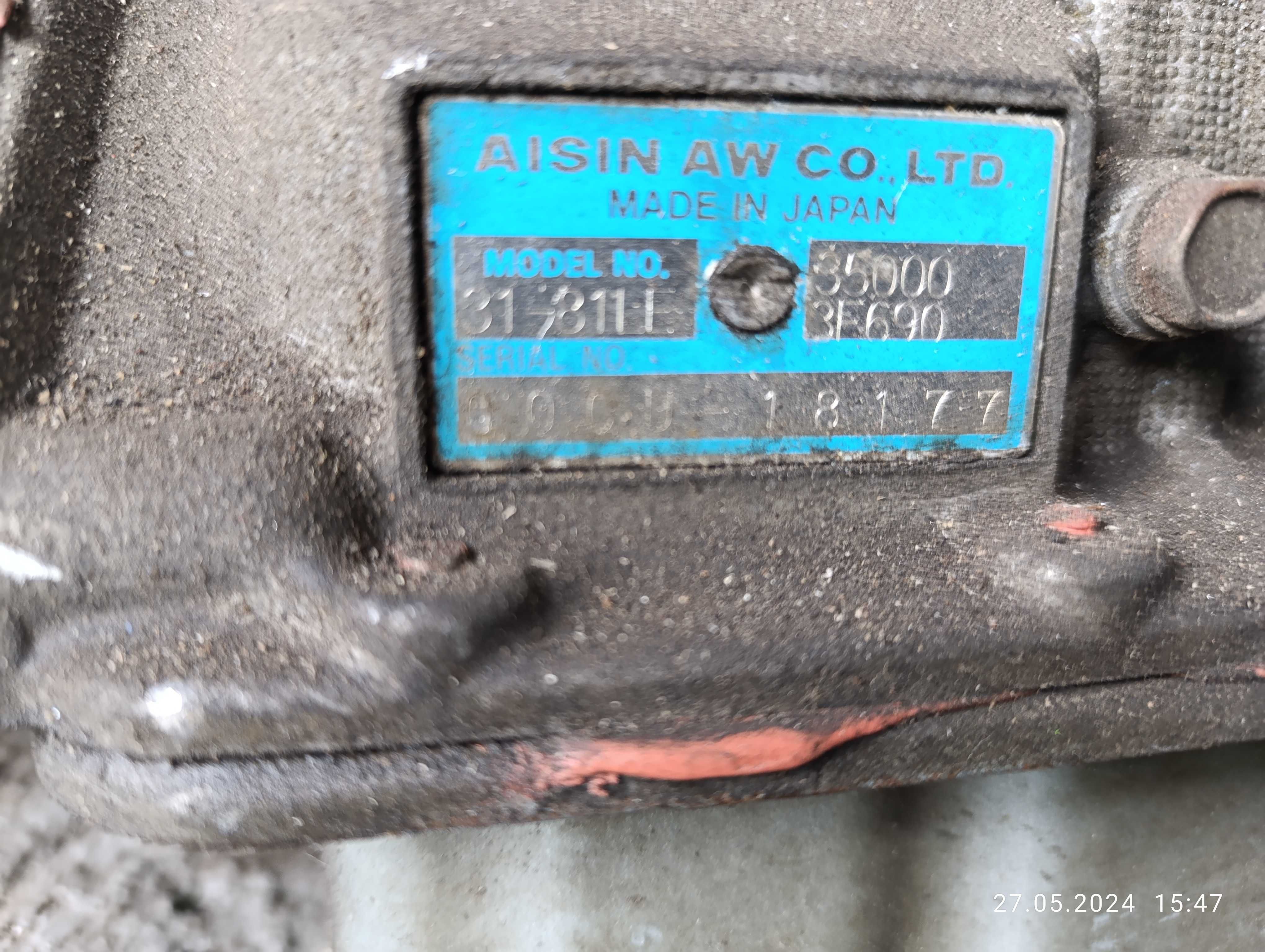 АКПП Toyota 1UZ VVTi 4wd aisin A341H 31-81LE 4ст полный привод