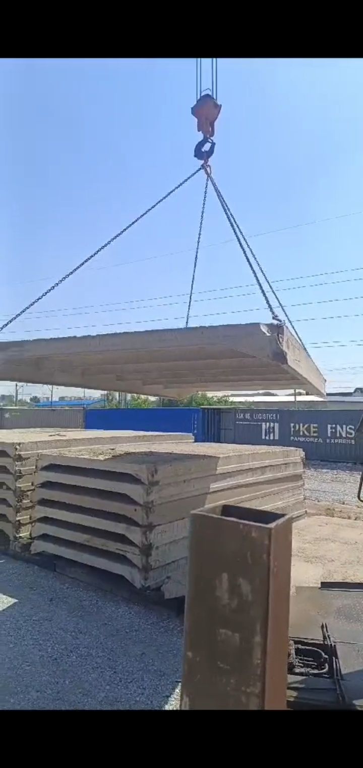 Плиты перекрытия пкж 6.3  12,3