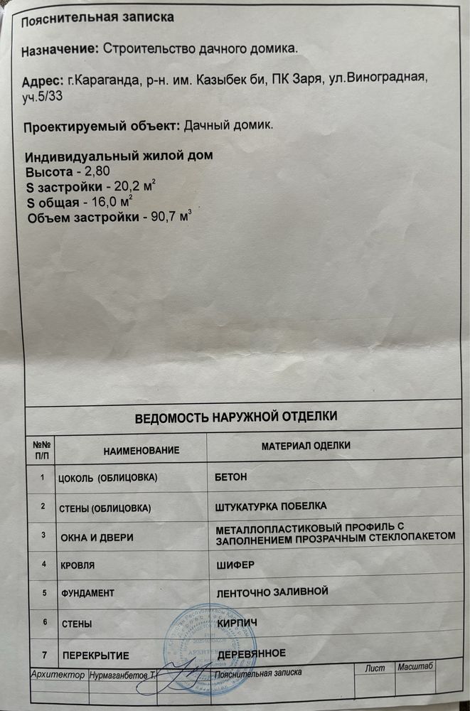 Дача удица Виноградная 33