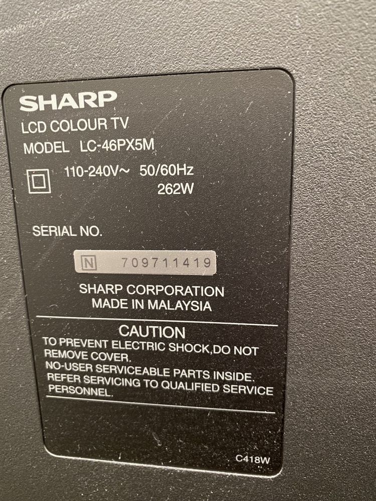 Телевизор sharp