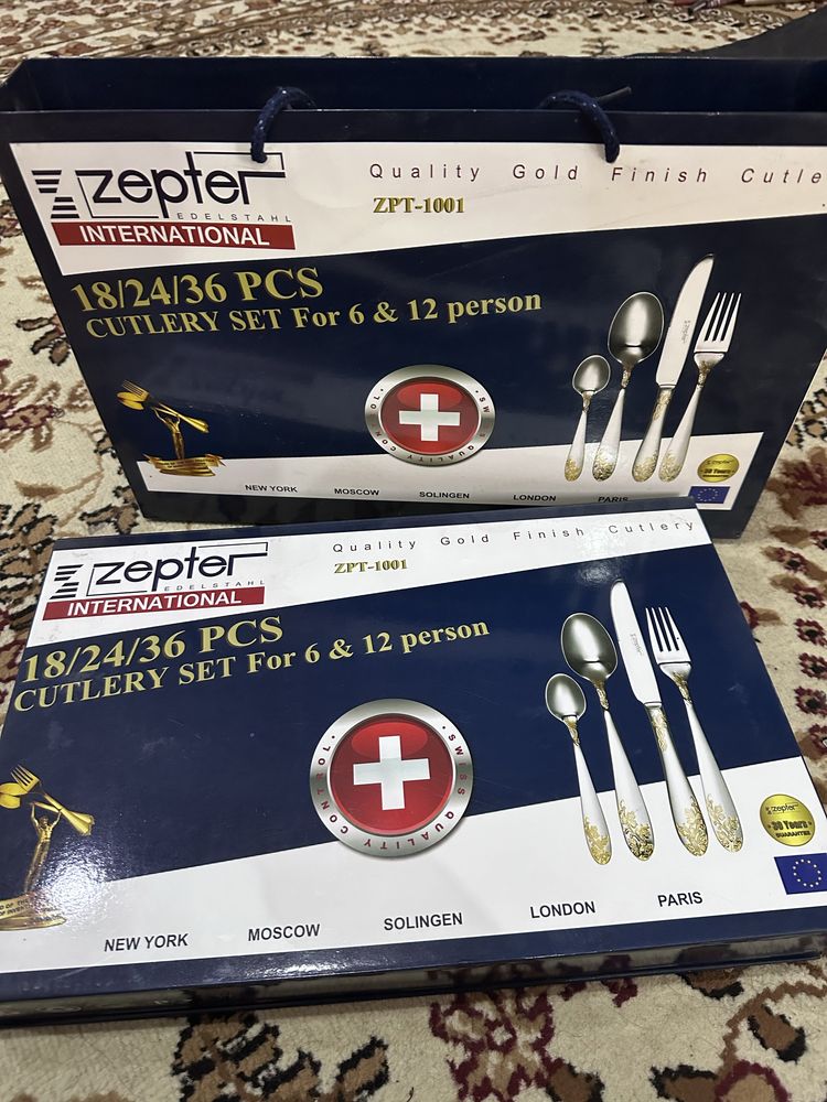 Набор столовых приборов ZEPTER на 12 персон 36 предметов