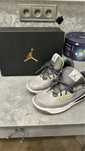 Jordan Max Aura 5 Cement Grey Topaz Gold White Anthracite (GS)