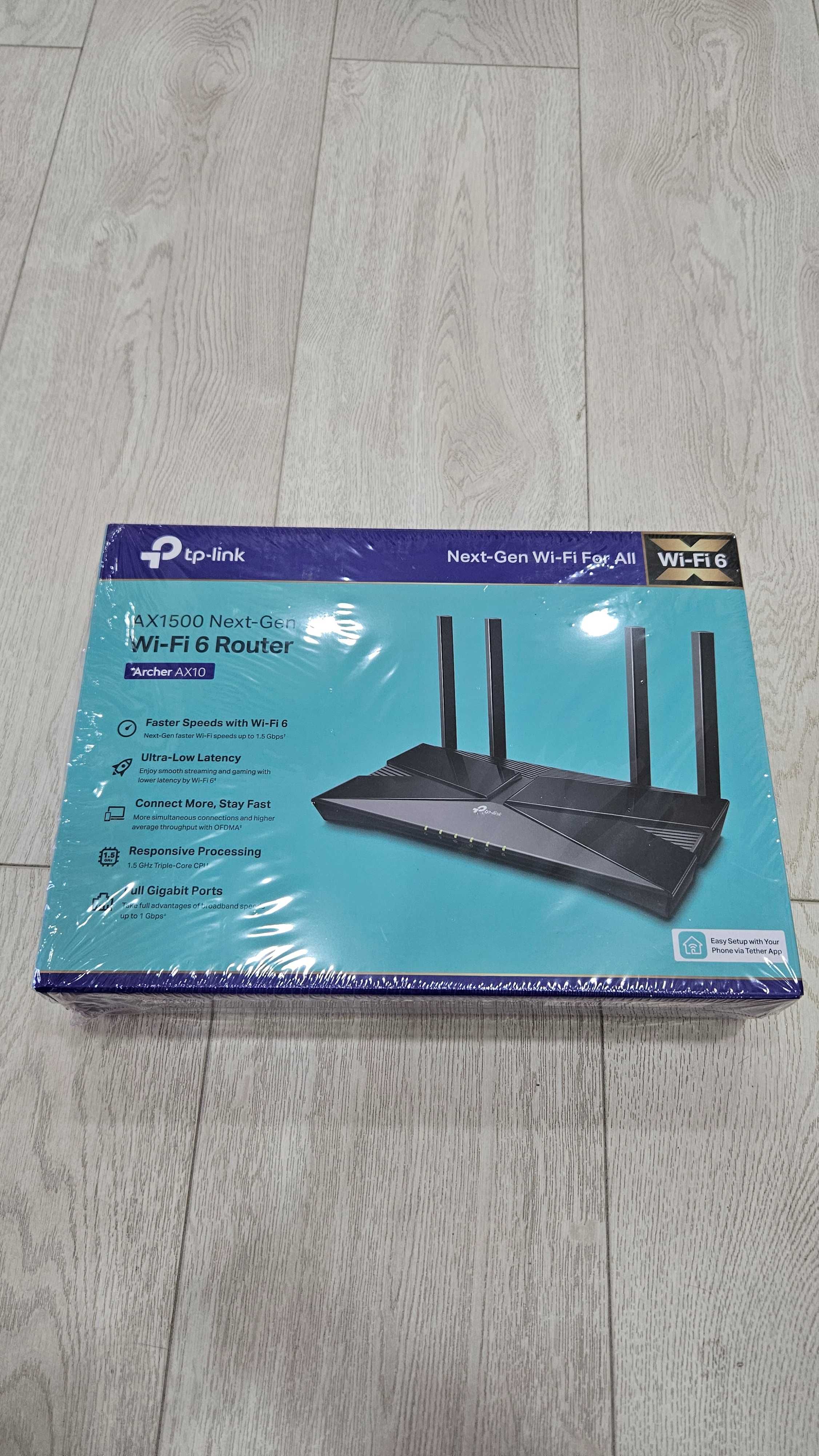 Wi-Fi маршрутизатор рутер TP-Link Archer AX10