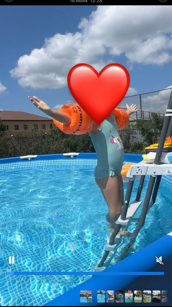 бассейн каркасный