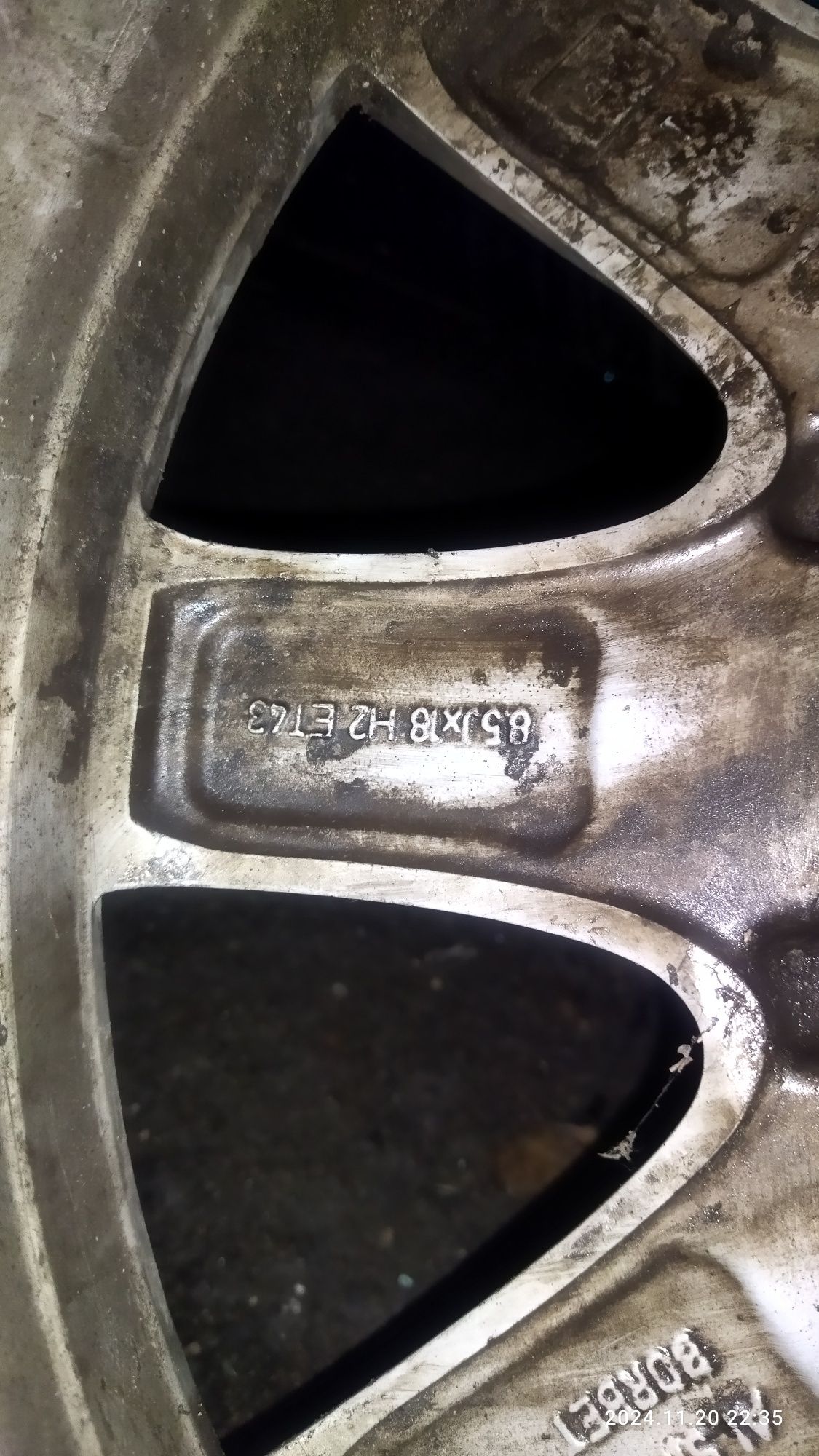 Диск Мерседес W140 5x112 R18 оригинал