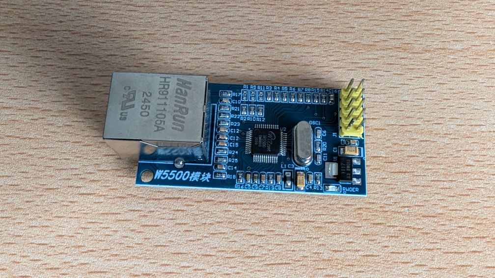 Модуль Ethernet w5500