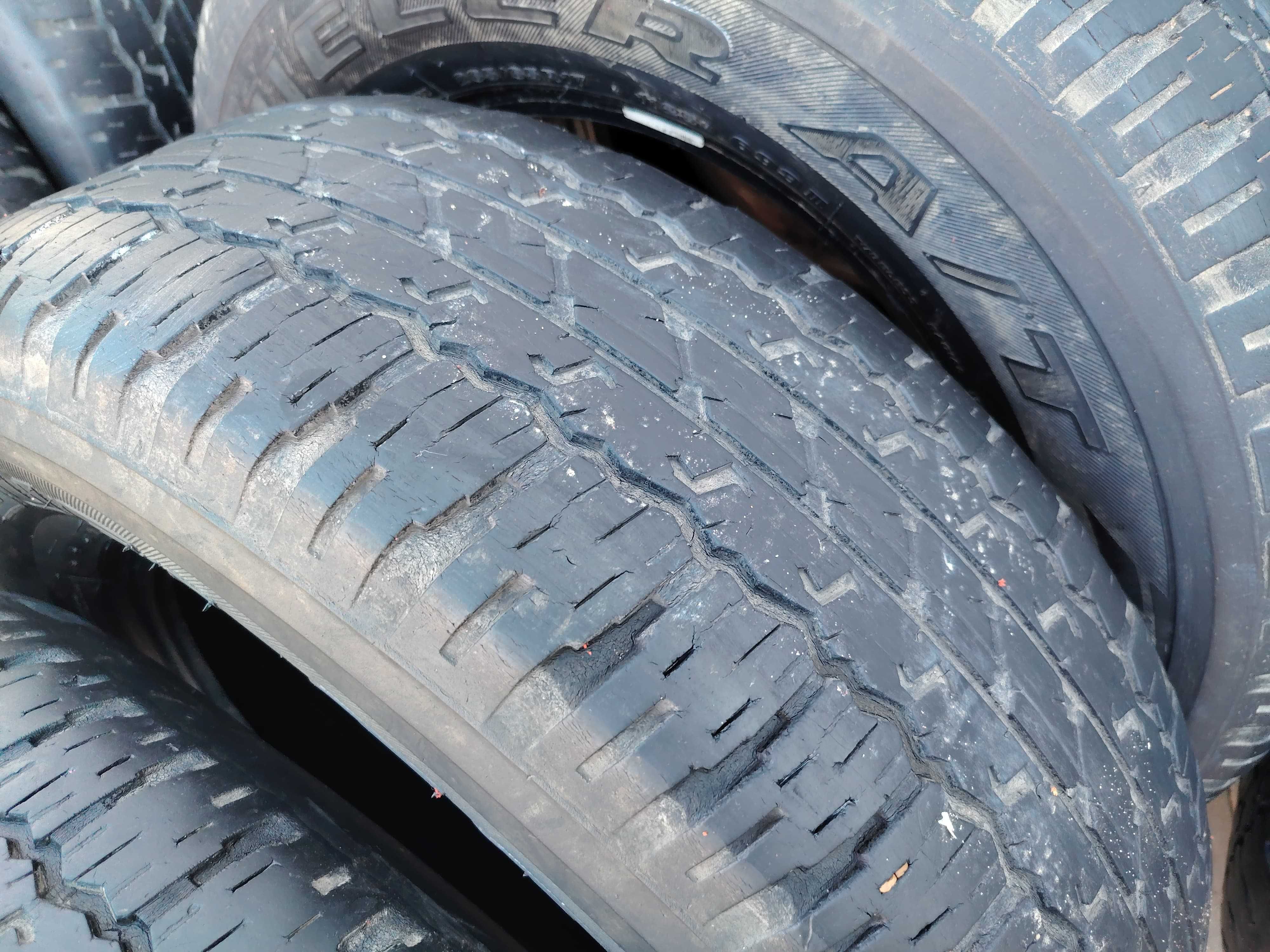 265/65 R17 Bridgestone dueler A/T, б/у летняя комплект