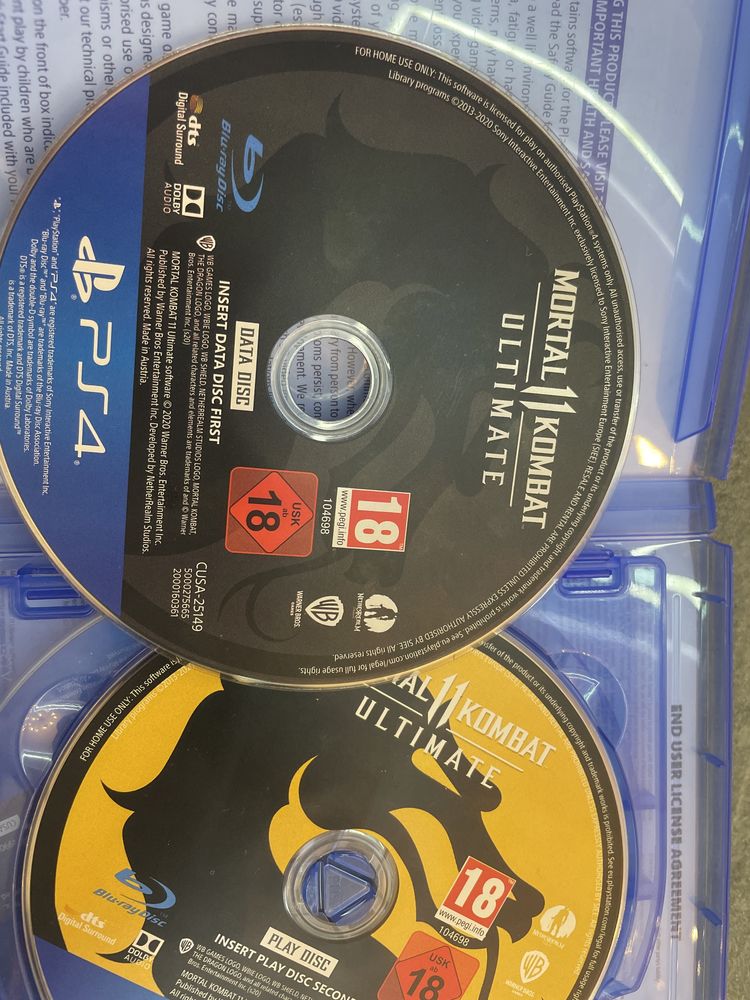 продам диск mortal kombat 11 ultimate и fifa 23