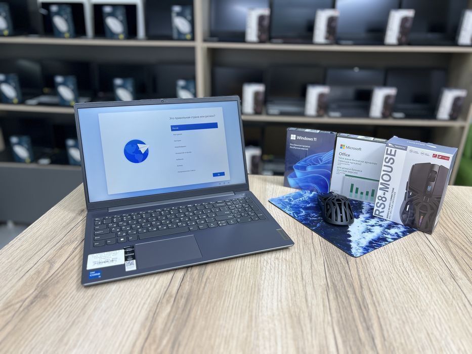 Ноутбук для работы Lenovo IdeaPad 3 | Core i3-1215U | 8GB | 256GB SSD