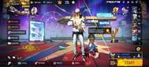 Free Fire Аккаунт  золотой жетоном 222