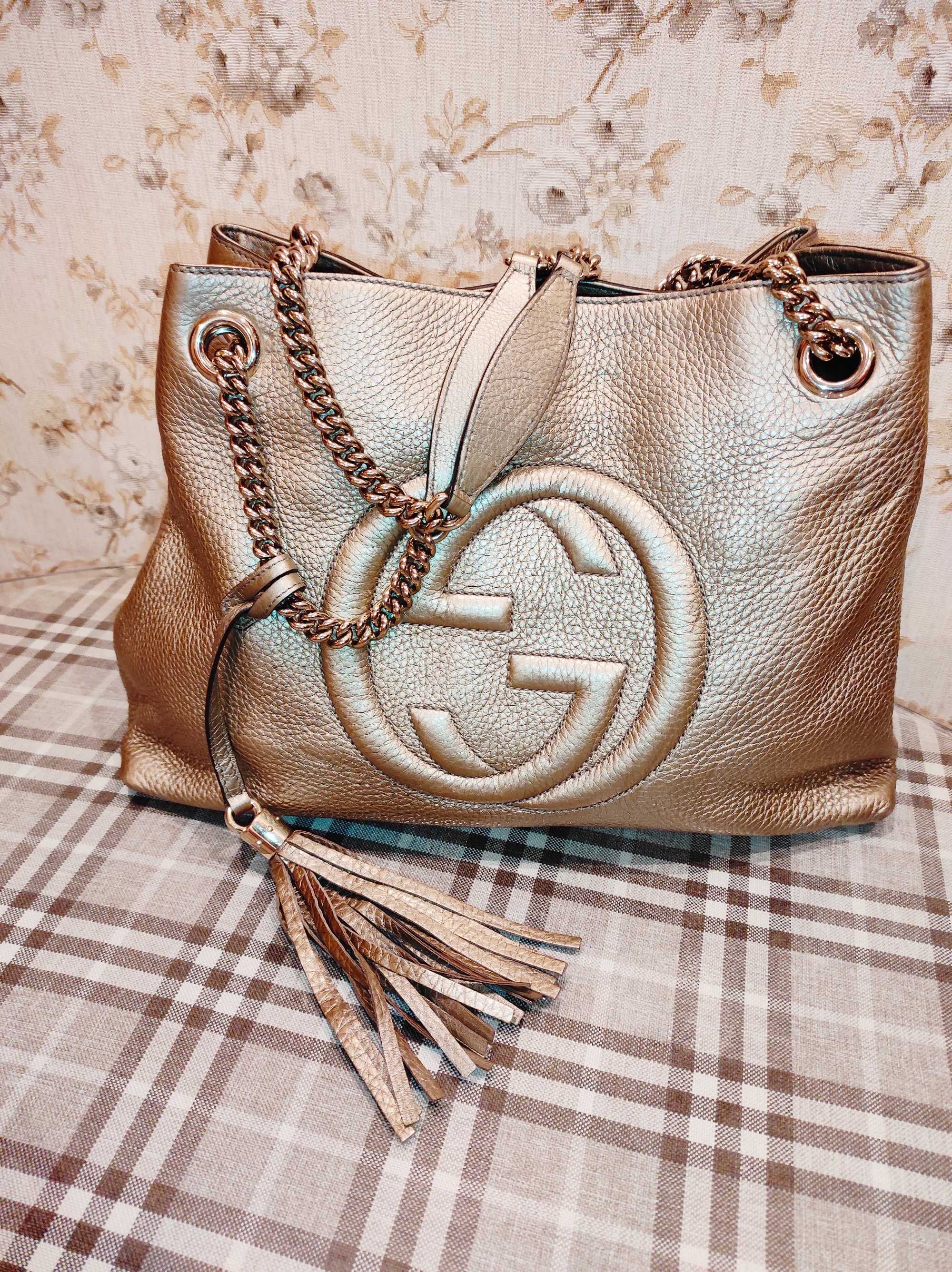 Сумочка Gucci GG Soho шопер  Сумка
