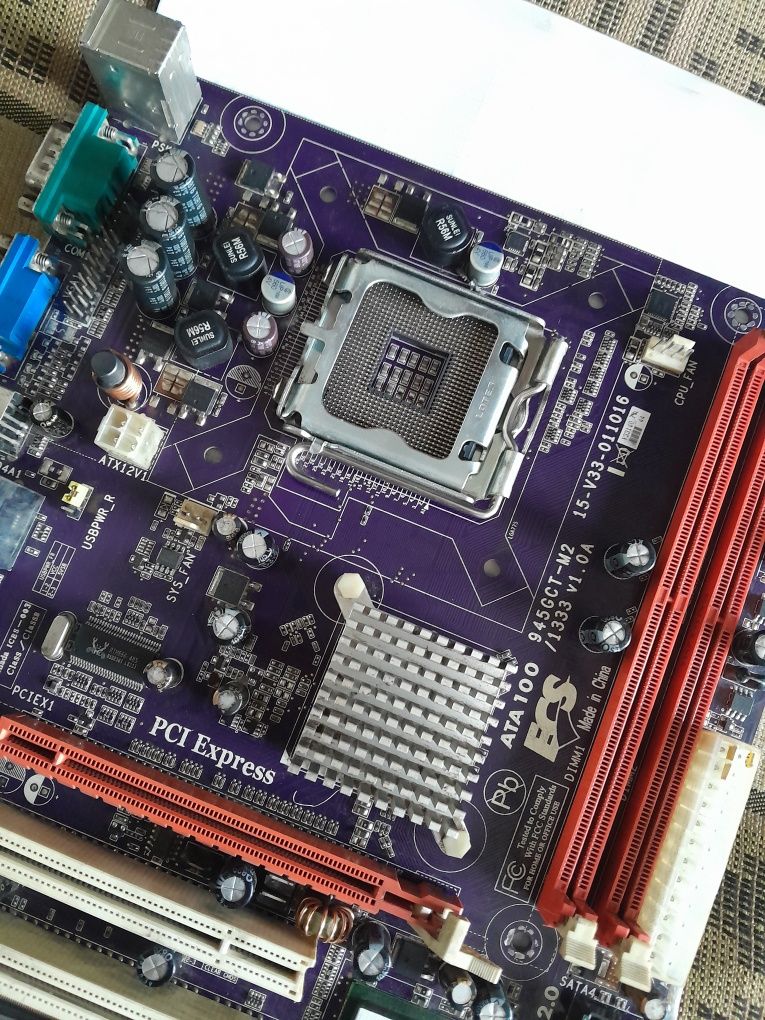 Материнская плата сокет 775 матплата для компьютера soket 775 DDR3 ECS