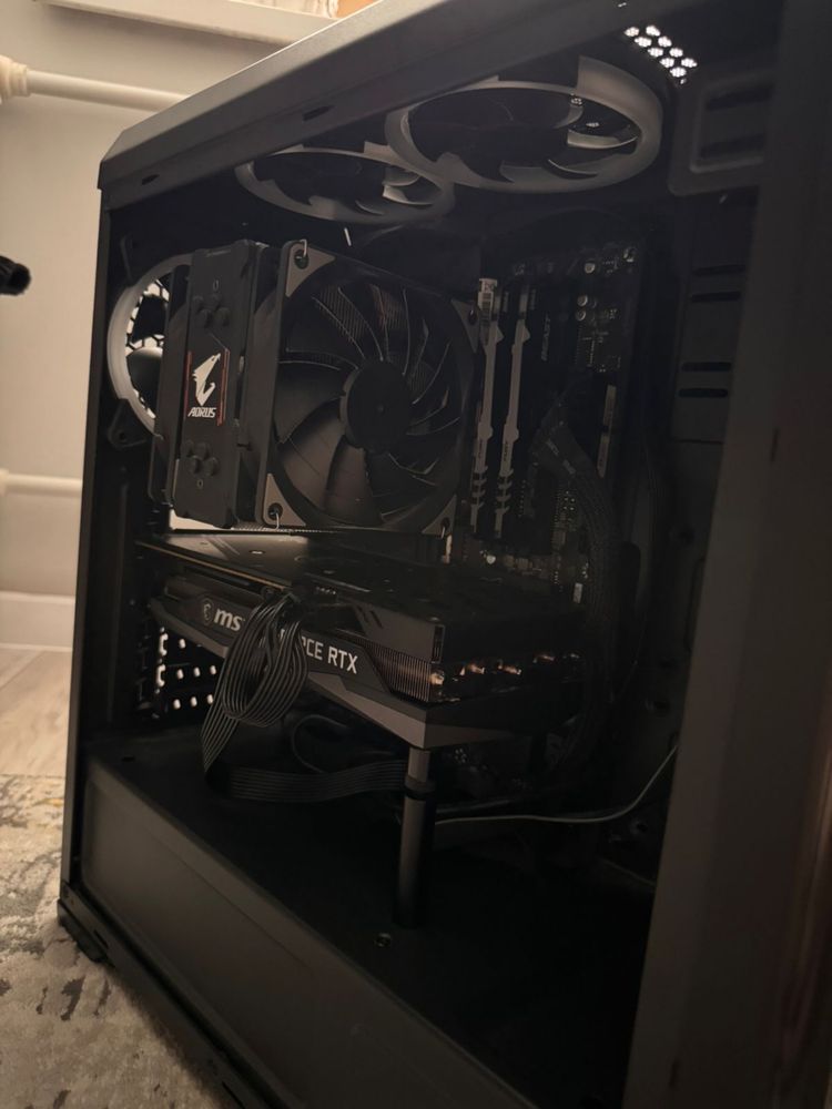 Игровой компьютер ryzen 5 5600X RTX 3060Ti