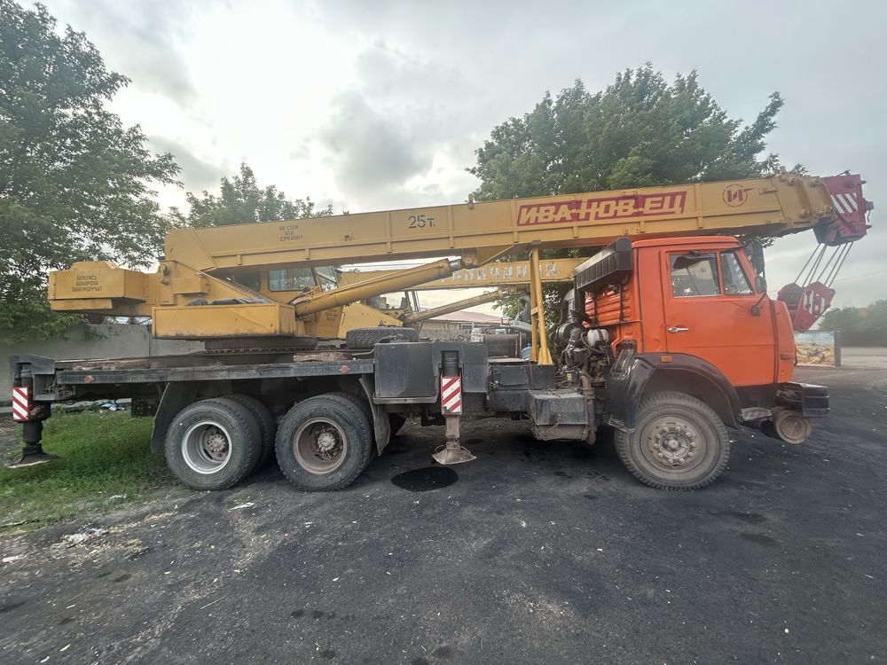 Автокран камаз ивановец 25 тонн