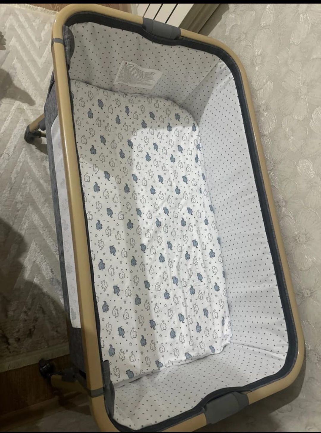 Приставная кроватка