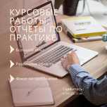 Написание отчетов по практике, курсовая/преддипломная работа
