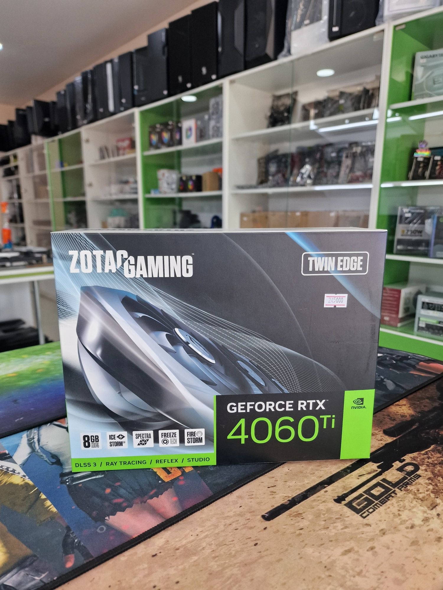 Продаётся видеокарта RTX 4060Ti 8GB ZotacGaming