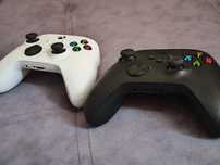 Xbox series s с двумя джойстиками