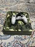 Sony PlayStation 4 Slim 1TB Camouflage Limited Edition.