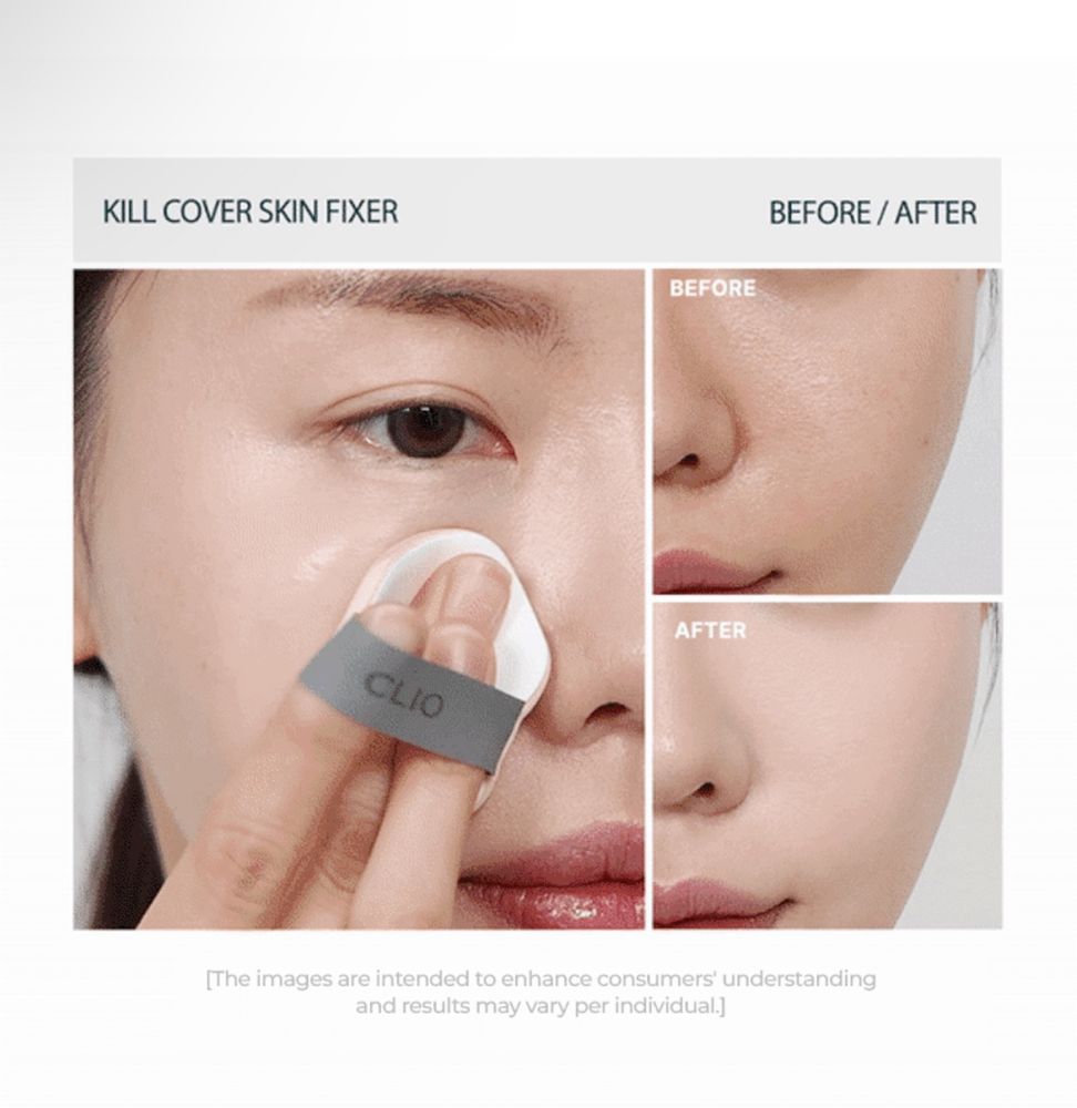 Кушон от Clio Skin Cover Fixer Cushion Luxury KoShort Edition