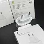 Блок на iphone 20w быстрая зарядка / айфон зарядка / iphone / наушники