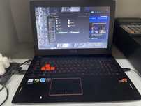 Обменяю игровой ноутбук asus strix на комп игровой