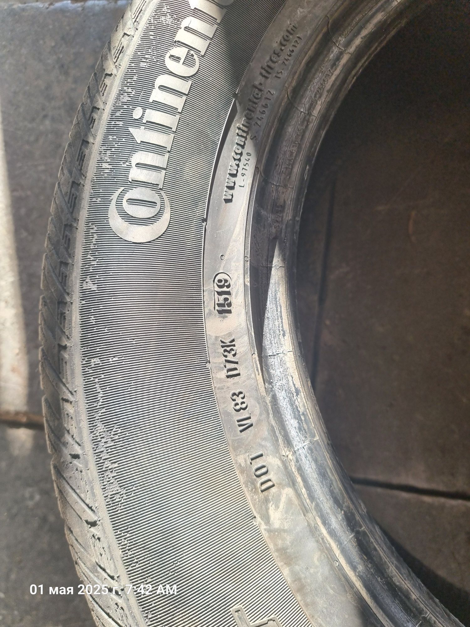 Шины Continental cross contact 245/60R18