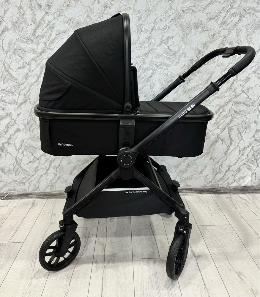 Продам коляску ining baby 2в1 с перекидной ручкой