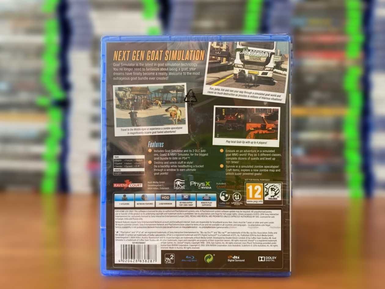 НОВЫЙ Goat Simulator The Bundle/ Симулятор Козла Бандл PS4/PS5
