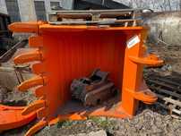 Ковш скальный усиленный на экскаватор HItachi Caterpillar Doosan