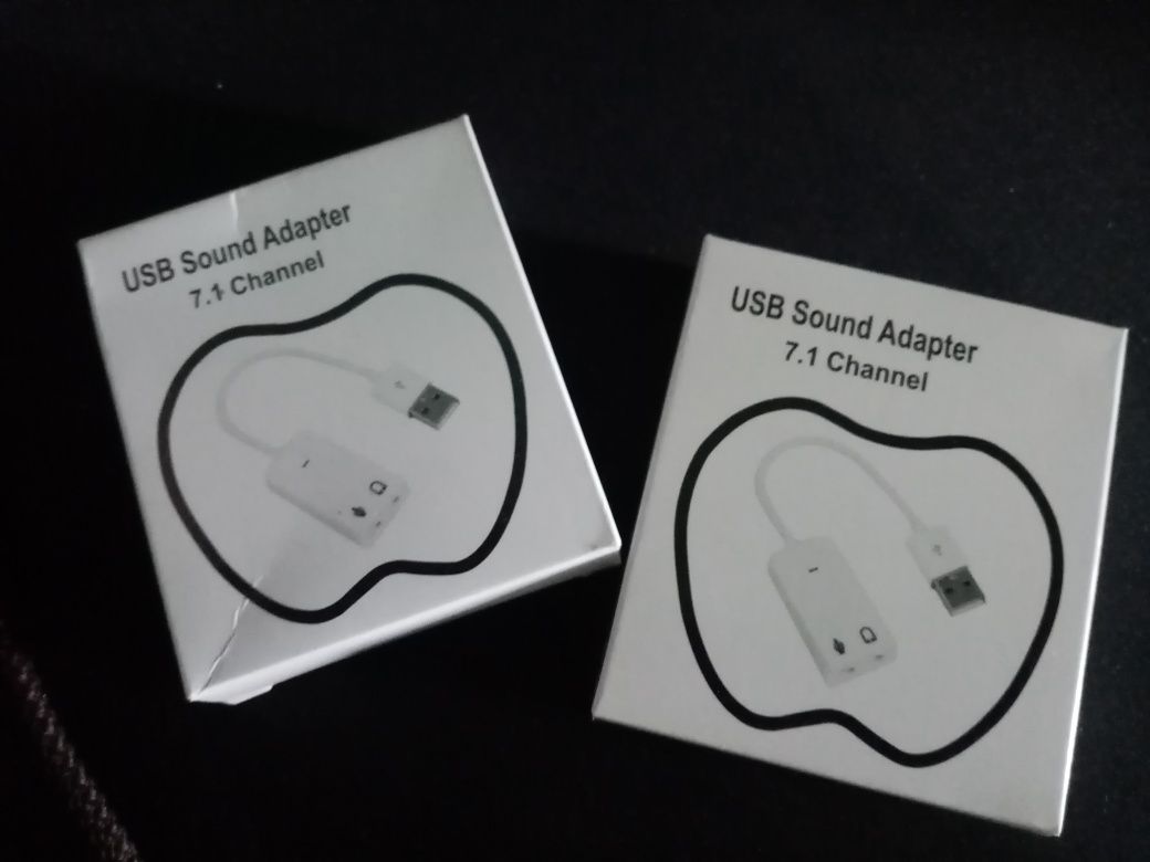 Продам , внешние звуковые карты формата USB
