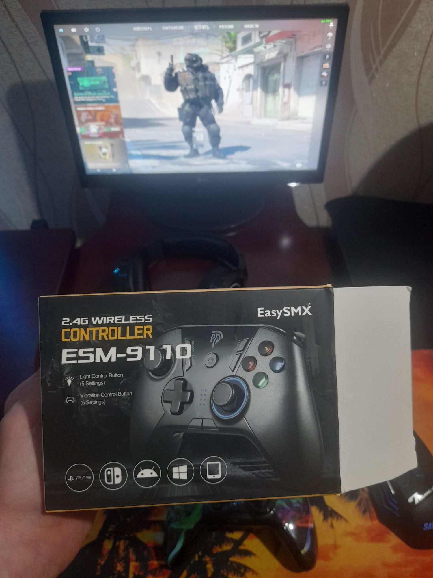 Продам джойстик EasySMX 2.4G Wireless Controller